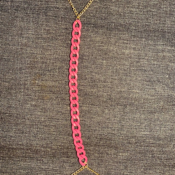 Fashion Nova Jewelry - Pink Body Chain